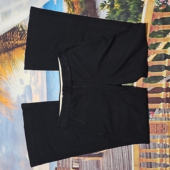 Theory Black Wide Leg Pants Size 4 - Picture 1 of 4